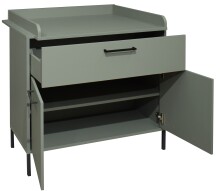 Babyzimmer-Komplettset >Ole< (2-teilig) in pine green matt