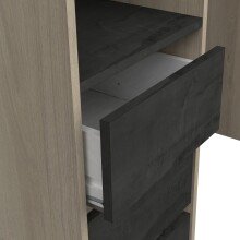Kleiderschrank >SWING< in Kronberg Eiche - 199,7x218,3x43,9cm (BxHxT)