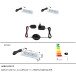 Schrankleuchte >BARLET< in Kaltweiss, Kaltweiss - 2,2x6x1,1x2,2cm (LxBxHxT)