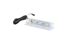 LED Wandleuchte >BARLET< in Kaltweiss, Kaltweiss -...