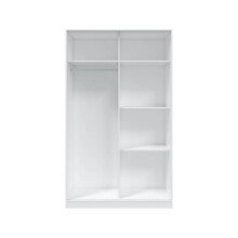 Schwebetürenschrank >TOP< in Artik-Weiß/Velho-Weiß - 120x200x50 (BxHxT)