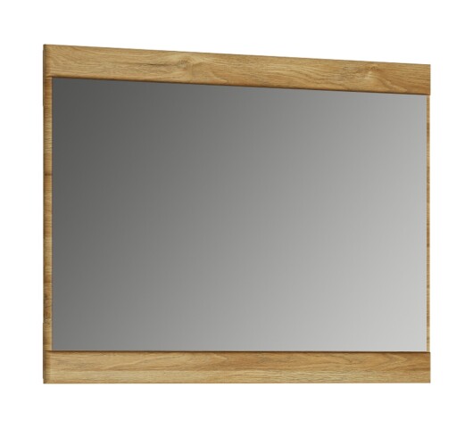 Garderobenspiegel >CORTINA< in Grandson Eiche Dekor - 92,8x72,7x3,6cm (BxHxT)
