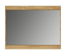 Garderobenspiegel >CORTINA< in Grandson Eiche Dekor - 92,8x72,7x3,6cm (BxHxT)