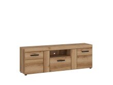 Lowboard >CORTINA< in Grandson Eiche Dekor -...