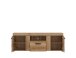 Lowboard >CORTINA< in Grandson Eiche Dekor - 157x55,8x40,9 (BxHxT)