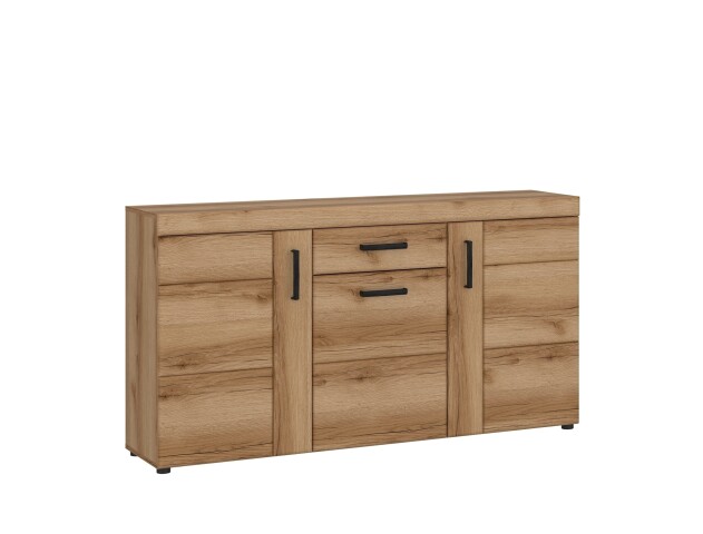 Kommode >CORTINA< in Grandson Eiche Dekor - 156,8x86x40,9 (BxHxT)