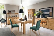 Kommode >CORTINA< in Grandson Eiche Dekor - 156,8x86x40,9 (BxHxT)