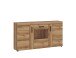 Sideboard >CORTINA< in Grandson Eiche Dekor - 156,8x86x40,9 (BxHxT)