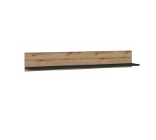 Wandboard >CORTE< in Coast Evoke Eiche Dekor/Kosmos...