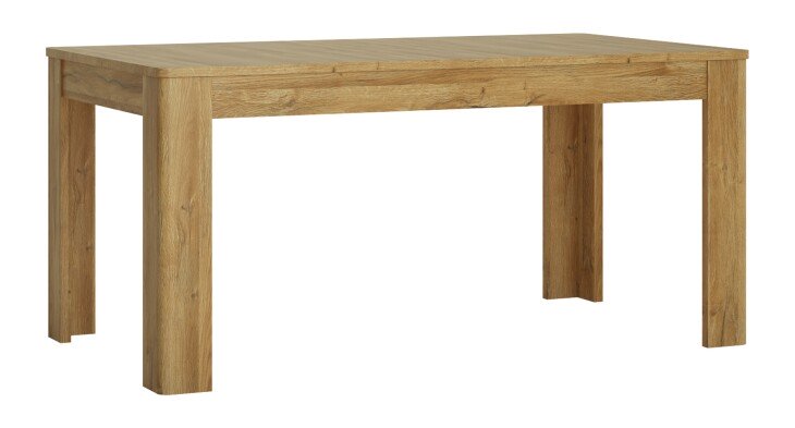 Kulissentisch >CORTINA< (ausziehbar bis 200cm) Grandson Eiche Dekor - 160(200)x75,5x90cm (BxHxT)