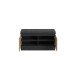 Schuhbank >CORTE< in Coast Evoke Eiche Dekor/Kosmos Grau - 100,6x53,8x45 (BxHxT)