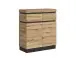 Schuhkommode >CORTE< in Coast Evoke Eiche Dekor - 100,6x116x45cm (BxHxT)
