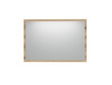 Garderobenspiegel >CORTE< in Coast Evoke Eiche Dekor - 100x64x2cm (BxHxT)