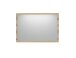 Garderobenspiegel >CORTE< in Coast Evoke Eiche Dekor - 100x64x2cm (BxHxT)