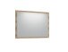 Garderobenspiegel >CORTE< in Coast Evoke Eiche Dekor - 100x64x2cm (BxHxT)