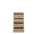 Schubkastenkommode >CORTE< in Coast Evoke Eiche Dekor - 60x115,3x45cm (BxHxT)
