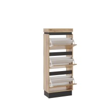 Schukipper >CORTE< in Coast Evoke Eiche - 53,8x136,3x29cm (BxHxT)