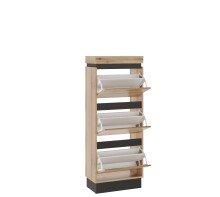 Schukipper >CORTE< in Coast Evoke Eiche - 53,8x136,3x29cm (BxHxT)