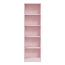 Bücherregal >i-JOY< in Rosa - 52x180x25 (BxHxT)