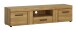 Lowboard >CORTINA< in Grandson Eiche Dekor - 156,8x39,8x40,9 (BxHxT)