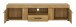 Lowboard >CORTINA< in Grandson Eiche Dekor - 156,8x39,8x40,9 (BxHxT)