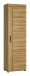 Stauraumschrank >CORTINA< in Grandson Eiche Dekor - 58x195x37,4 (BxHxT)