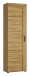 Stauraumschrank >CORTINA< in Grandson Eiche Dekor - 58x195x37,4 (BxHxT)