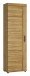 Stauraumschrank >CORTINA< in Grandson Eiche Dekor - 58x195x37,4 (BxHxT)