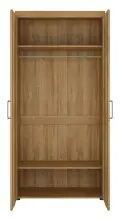 Kleiderschrank >CORTINA< in Grandson Eiche Dekor -...
