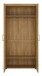 Kleiderschrank >CORTINA< in Grandson Eiche Dekor - 92,8x195x57,9 (BxHxT)