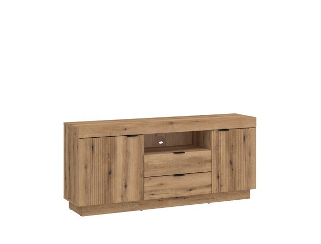 Lowboard >DELAMAR< in Coast Evoke Eiche Dekor - 146x66,6x39,6 (BxHxT)