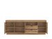 Lowboard >DELAMAR< in Coast Evoke Eiche Dekor - 185,9x66,6x39,6 (BxHxT)