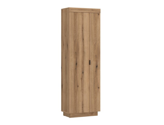 Garderobenschrank >DELAMAR< in Coast Evoke Eiche Dekor - 62,2x197,8x39,6 (BxHxT)