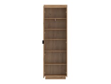 Garderobenschrank >DELAMAR< in Coast Evoke Eiche Dekor - 62,2x197,8x39,6 (BxHxT)