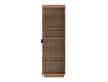 Garderobenschrank >DELAMAR< in Coast Evoke Eiche Dekor - 62,2x197,8x39,6 (BxHxT)
