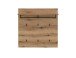 Garderobenpaneel >DELAMAR< in Coast Evoke Eiche Dekor - 88,2x86,5x28 (BxHxT)