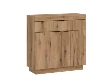 Schuhschrank >DELAMAR< in Coast Evoke Eiche Dekor -...