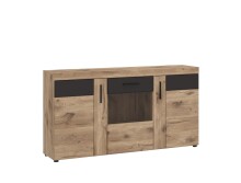 Sideboard >GRANO< in Viking Eiche Dekor -...