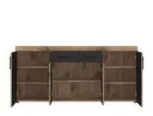 Sideboard >GRANO< in Viking Eiche Dekor -...