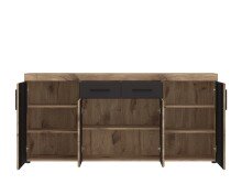 Sideboard >GRANO< in Viking Eiche Dekor -...