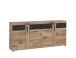 Sideboard >GRANO< in Viking Eiche Dekor - 185,1x86x40,9 (BxHxT)