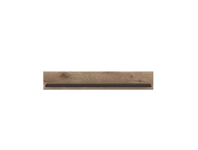Wandboard >GRANO< in Viking Eiche Dekor/Kosmos Grau - 117,6x19,6x21,9 (BxHxT)