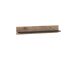 Wandboard >GRANO< in Viking Eiche Dekor/Kosmos Grau - 117,6x19,6x21,9 (BxHxT)