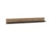 Wandboard >GRANO< in Viking Eiche Dekor/Kosmos Grau - 157x19,6x21,9 (BxHxT)