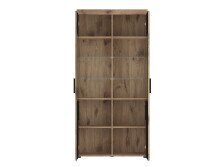 Glasvitrine >GRANO< in Viking Eiche Dekor/Kosmos...