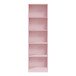 Jugendzimmer-Set >NUBE< in Alpen-Weiß / Grau / Rosa - 199x65x96 (BxHxT)