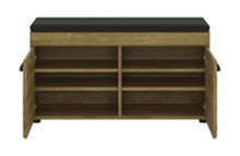 Garderoben-Set >Cortina< (5-teilig) in Grandson Eiche Dekor - 244x195x38 (BxHxT)
