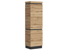 Garderoben-Set >Corte< (5-teilig) in Evoke Eiche Dekor - 262x201x45 (BxHxT)