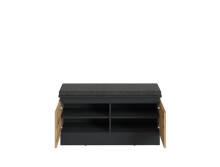 Garderoben-Set >Corte< (5-teilig) in Evoke Eiche Dekor - 262x201x45 (BxHxT)