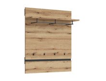Garderoben-Set >Corte< (5-teilig) in Evoke Eiche Dekor - 262x201x45 (BxHxT)